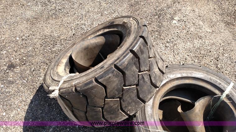 image for item F7770 (2) skid steer tires