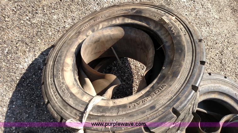 image for item F7770 (2) skid steer tires