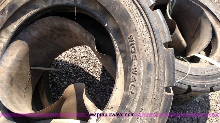 image for item F7770 (2) skid steer tires