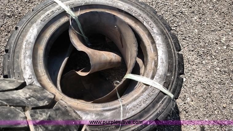 image for item F7770 (2) skid steer tires