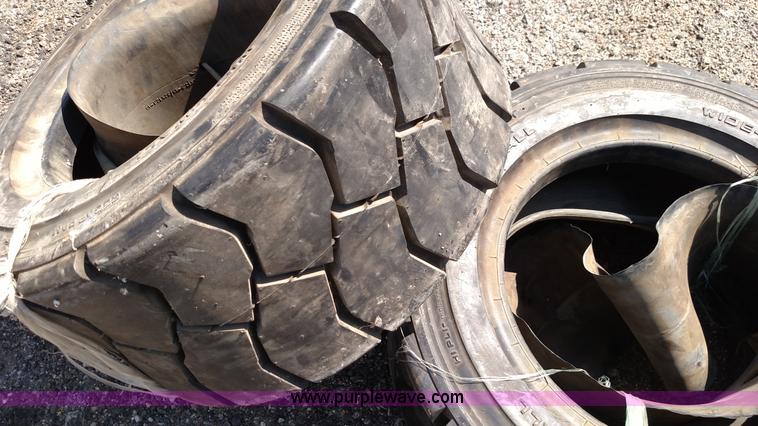 image for item F7770 (2) skid steer tires