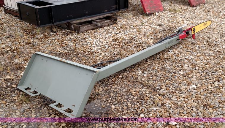 image for item F7789 DWM high reach hydro saw skid steer attachment