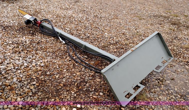 image for item F7789 DWM high reach hydro saw skid steer attachment