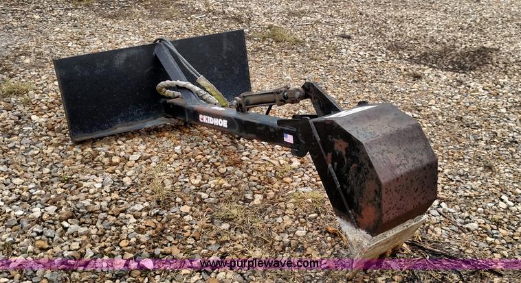 image for item F7790 Skid steer backhoe attachment