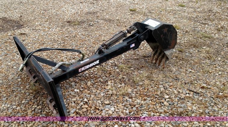 image for item F7790 Skid steer backhoe attachment