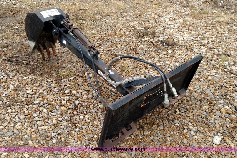 image for item F7790 Skid steer backhoe attachment