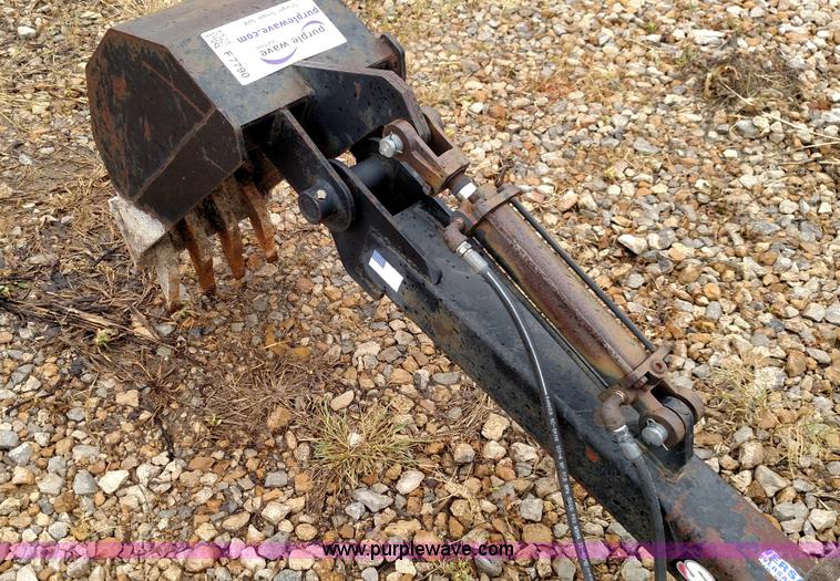 image for item F7790 Skid steer backhoe attachment