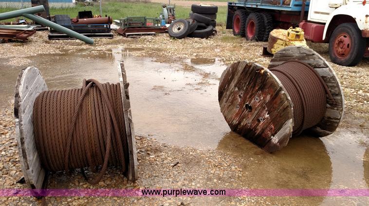 image for item F7791 Approximately 5,500' of 1" drilling cable