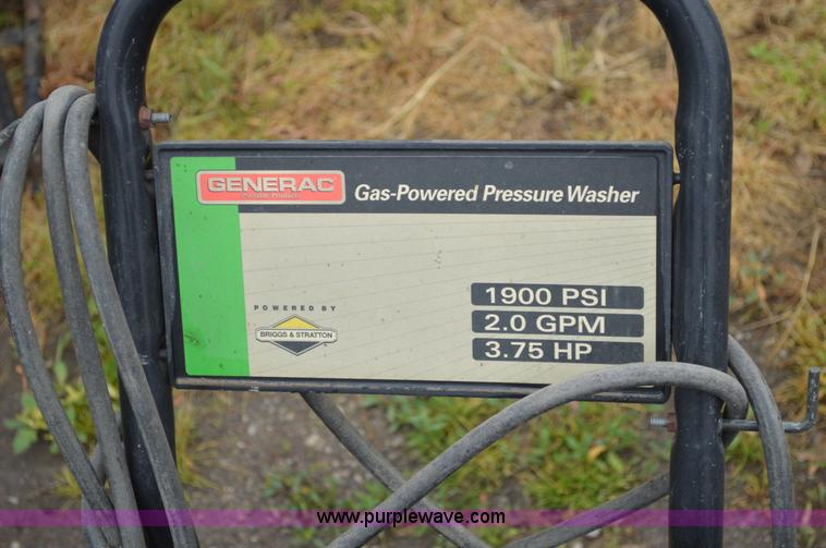image for item G3510 Generac pressure washer