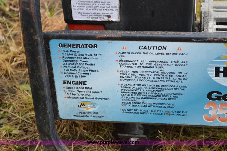 image for item G3511 Generator