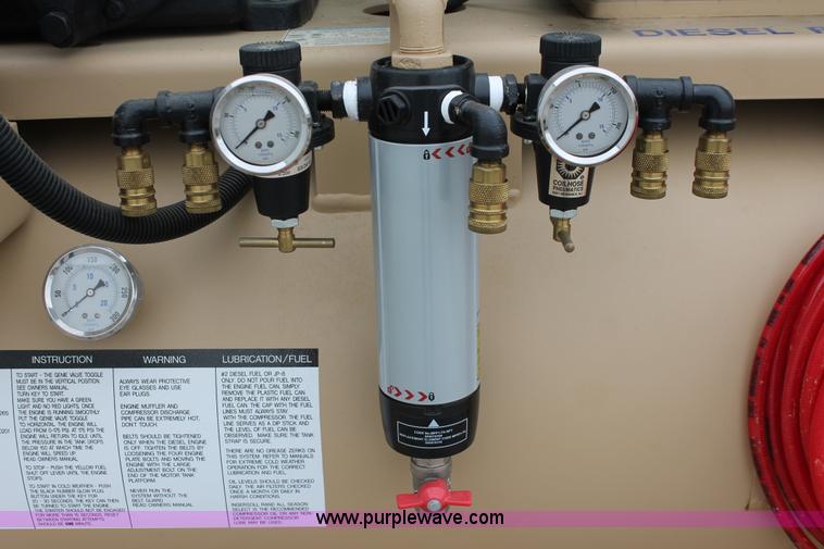 image for item H5814 Ingersoll Rand 2475 air compressor