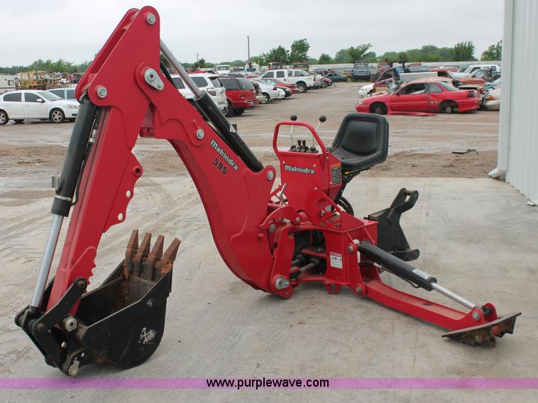 image for item H5815 Mahindra 595 backhoe attachment