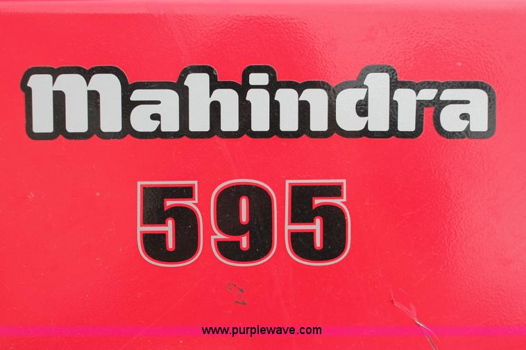 image for item H5815 Mahindra 595 backhoe attachment