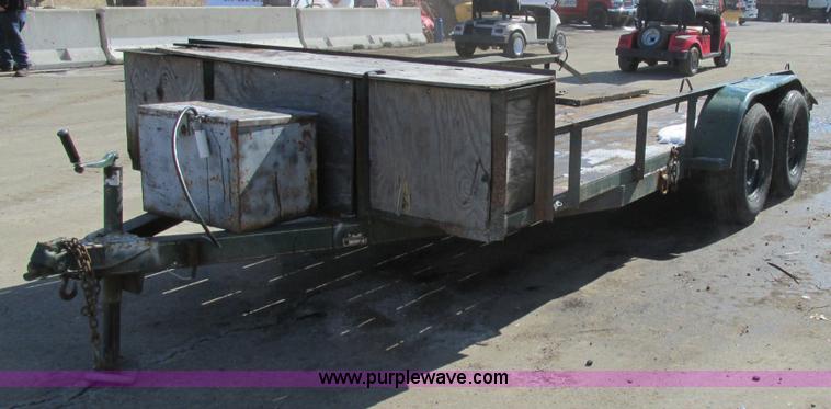 image for item H7568 1999 Biltrite 16' utility trailer