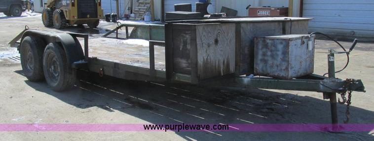 image for item H7568 1999 Biltrite 16' utility trailer