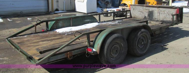 image for item H7568 1999 Biltrite 16' utility trailer