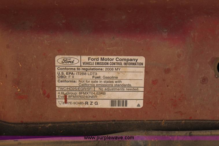 image for item I1700 2008 Ford F150 XLT SuperCrew pickup truck