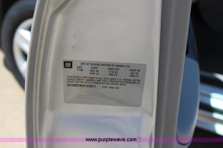 image for item I1710 2009 Chevrolet Impala