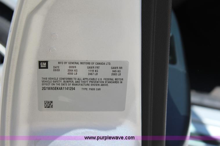 image for item I1713 2010 Chevrolet Impala