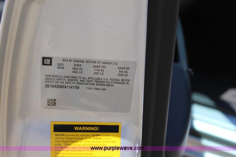 image for item I1716 2010 Chevrolet Impala