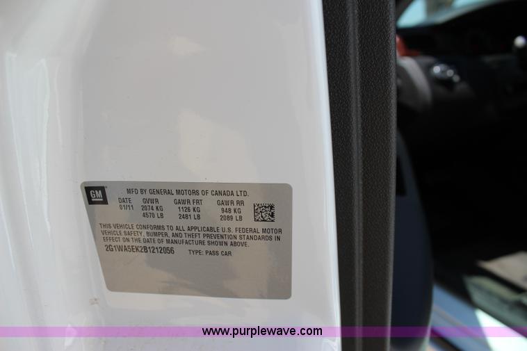 image for item I1719 2011 Chevrolet Impala