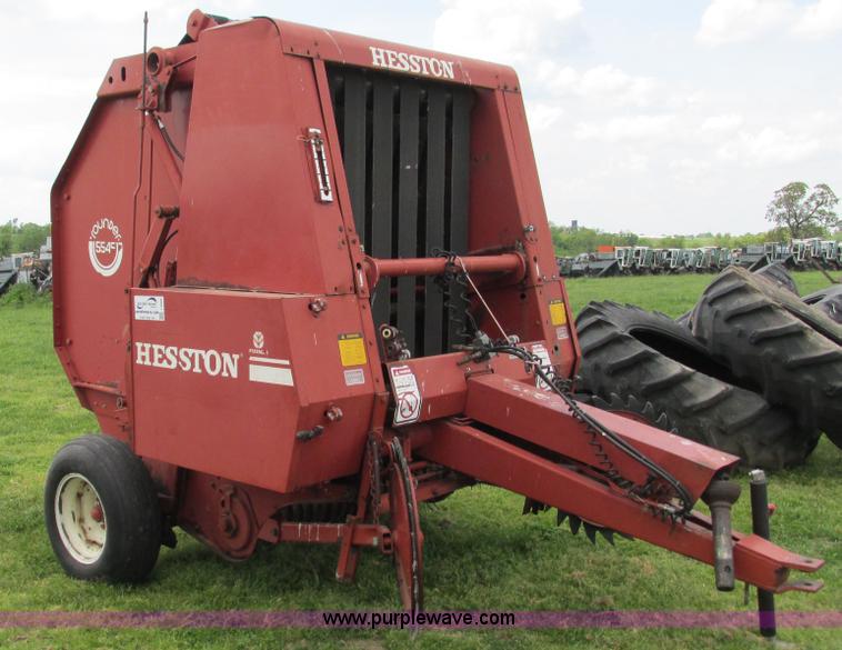 image for item I3009 1985 Hesston 5545 round baler