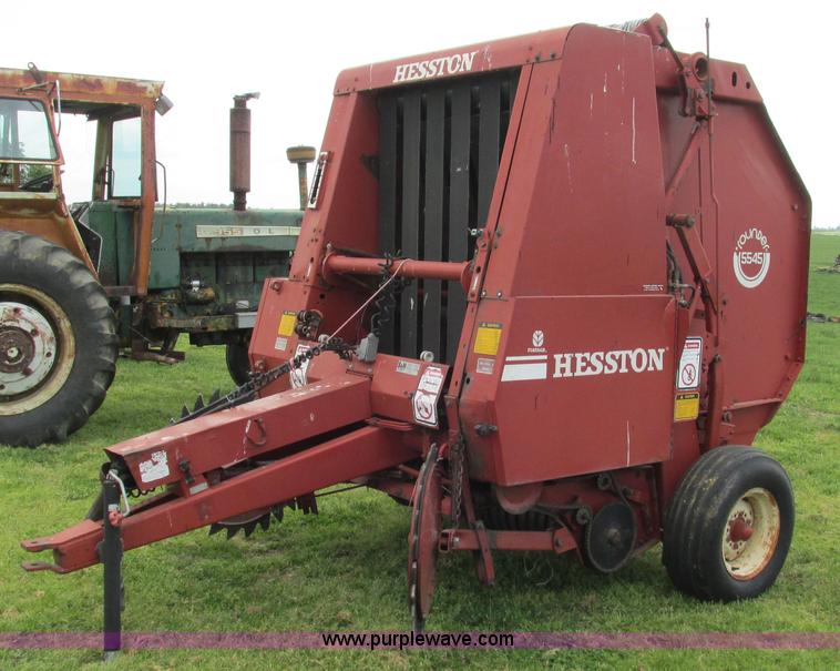 image for item I3009 1985 Hesston 5545 round baler