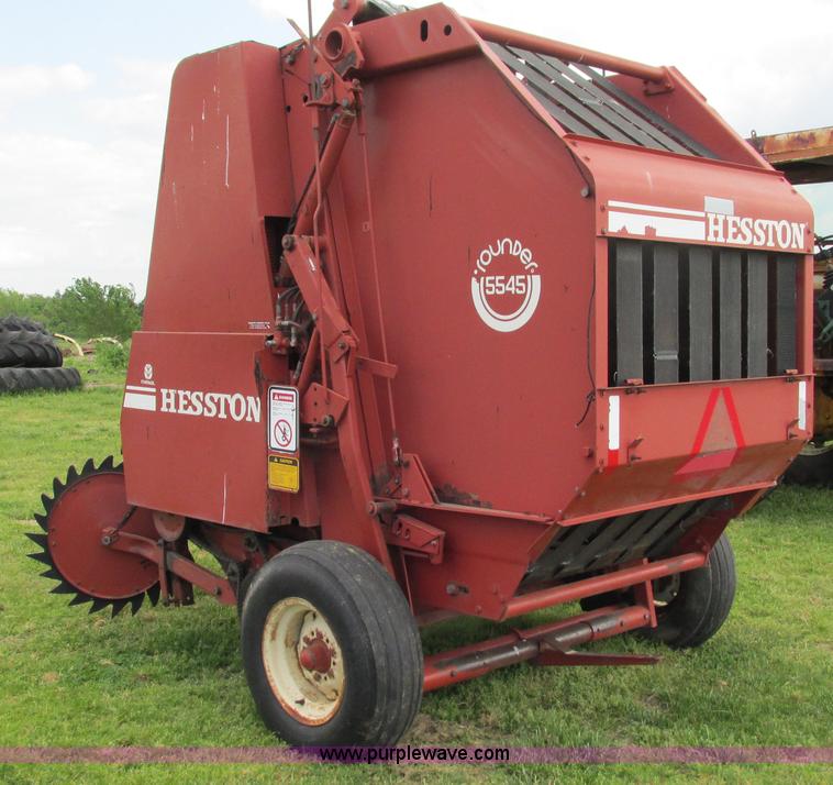 image for item I3009 1985 Hesston 5545 round baler