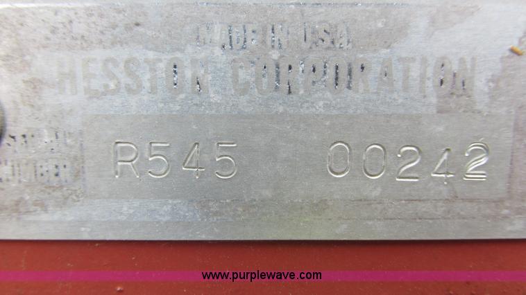 image for item I3009 1985 Hesston 5545 round baler