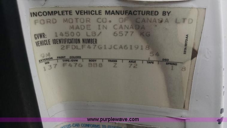 image for item I4524 1988 Ford F450 Super Duty bucket truck