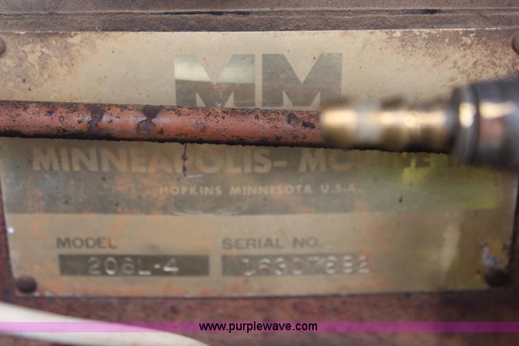 image for item K6845 1963 Minneapolis Moline Jet Star 3 tractor