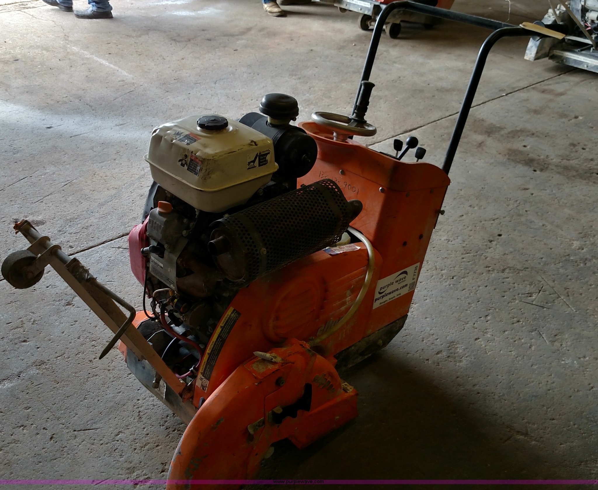 Clipper walk-behind concrete saw in Kingman, KS | Item F7735 sold ...