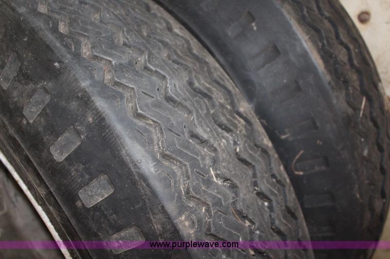 image for item BO9386 (2) Goodyear Accuride 11R22.5 tires and wheels