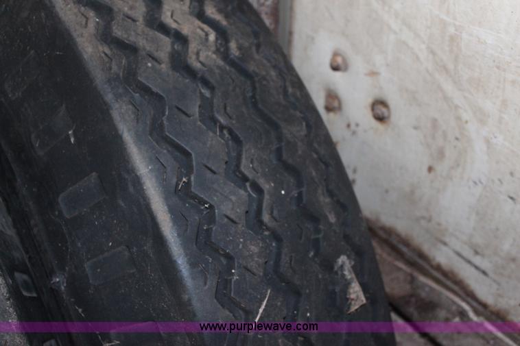 image for item BO9386 (2) Goodyear Accuride 11R22.5 tires and wheels