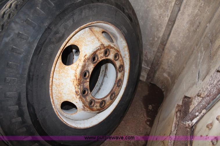 image for item BO9386 (2) Goodyear Accuride 11R22.5 tires and wheels