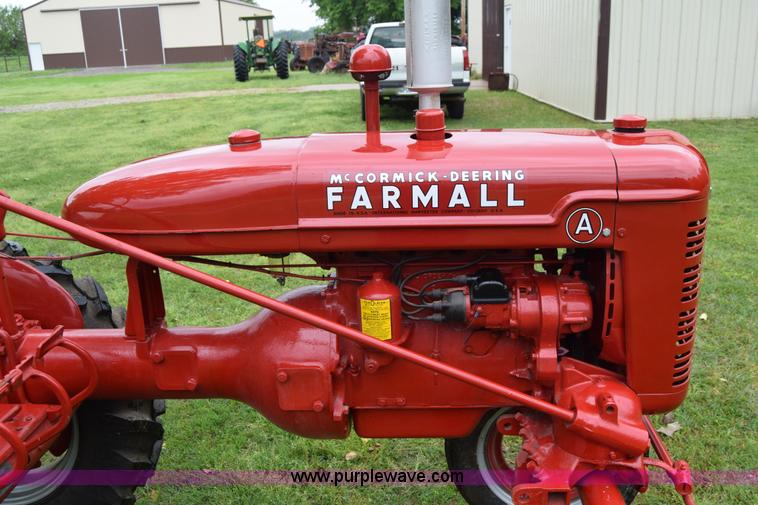 image for item E6484 1939 Farmall A tractor