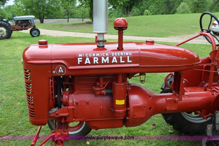 image for item E6484 1939 Farmall A tractor
