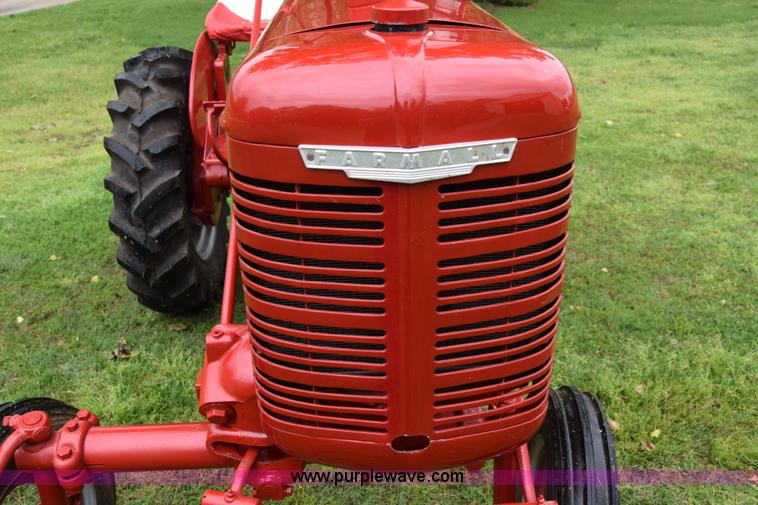 image for item E6484 1939 Farmall A tractor