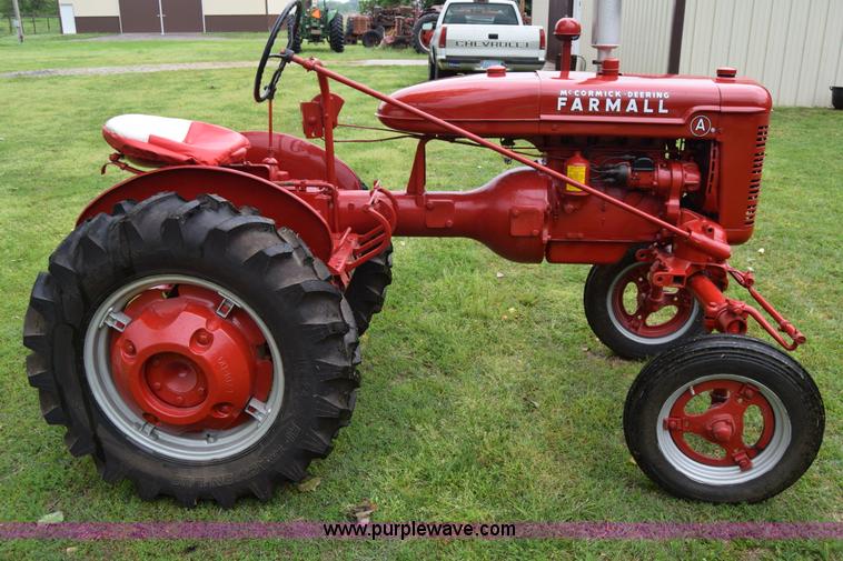 image for item E6484 1939 Farmall A tractor
