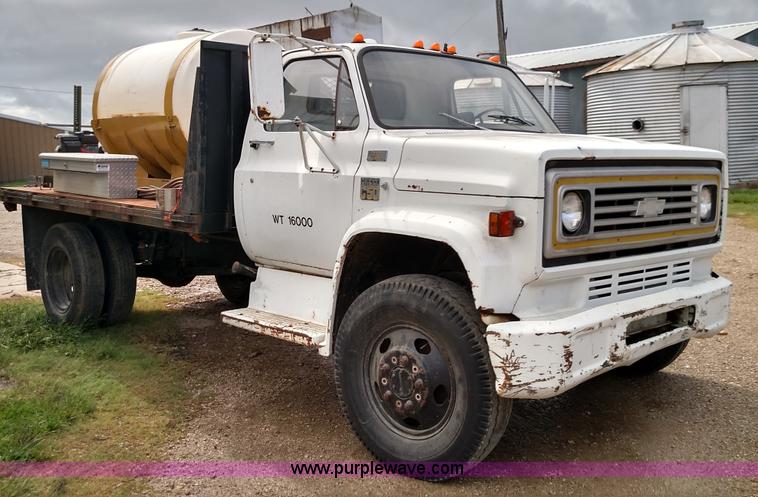 image for item F7777 1978 Chevrolet C50 Custom Deluxe flatbed truck