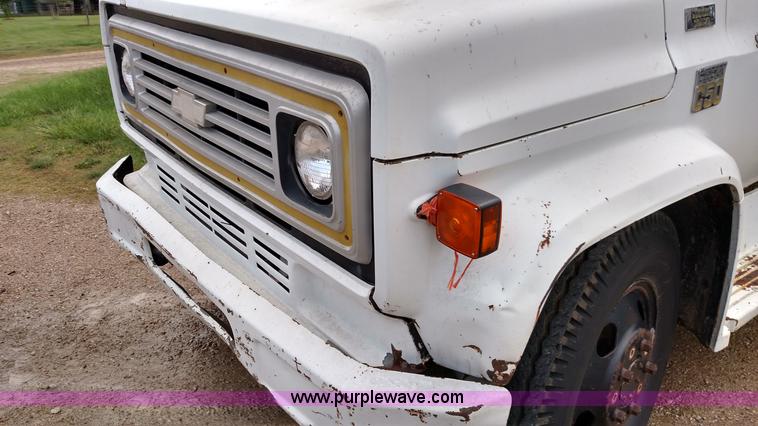 image for item F7777 1978 Chevrolet C50 Custom Deluxe flatbed truck