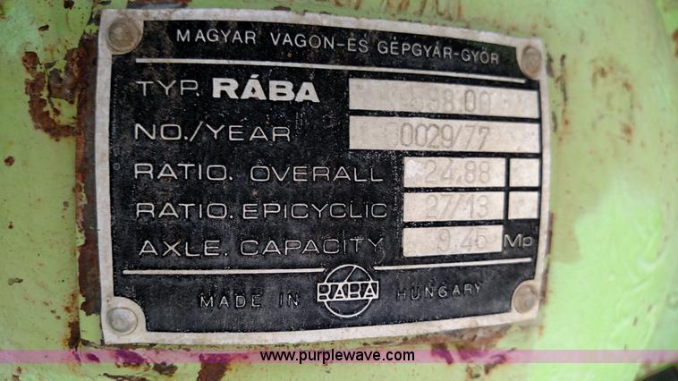 image for item F7793 1977 Steiger Bearcat III PT225 4WD tractor