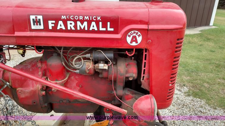 image for item F7796 1944 Mccormick Farmall Super A tractor