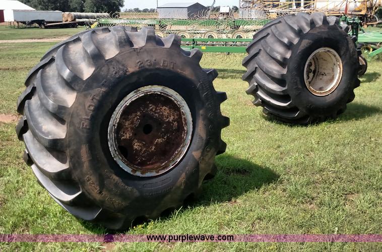 image for item F7799 (2) Firestone 23DT flotation tires