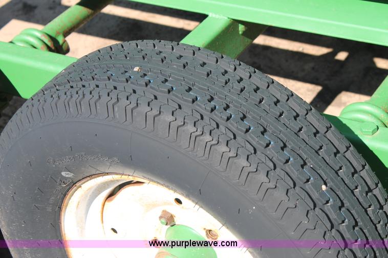 image for item H1504 Shop built 550 gallon fuel tank trailer