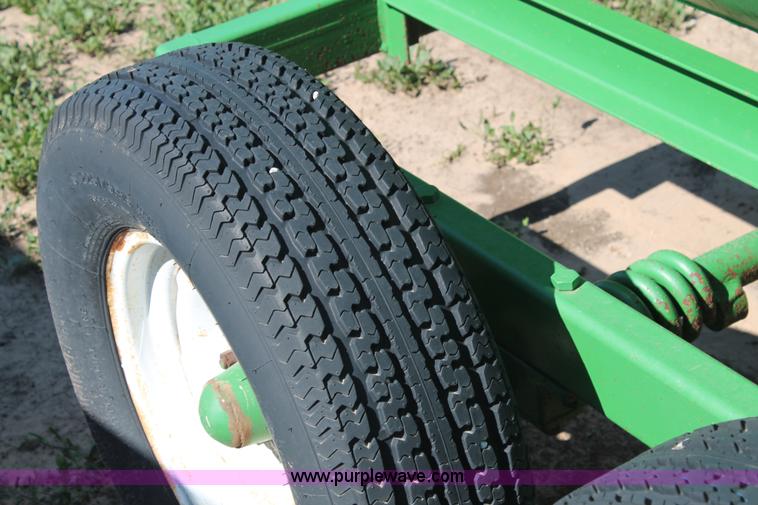 image for item H1504 Shop built 550 gallon fuel tank trailer