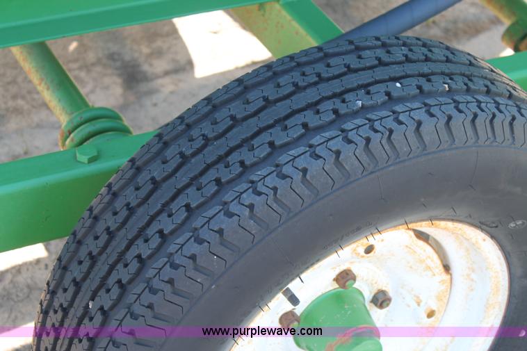 image for item H1504 Shop built 550 gallon fuel tank trailer