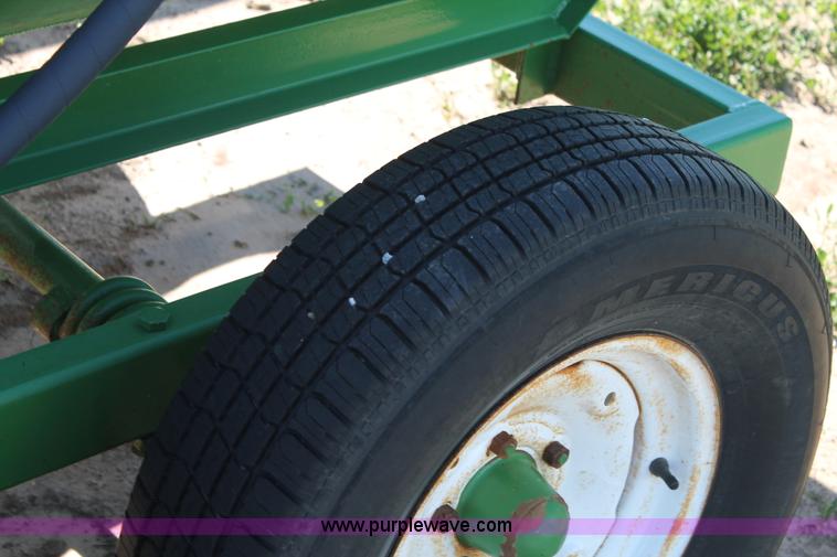 image for item H1504 Shop built 550 gallon fuel tank trailer