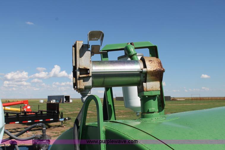 image for item H1504 Shop built 550 gallon fuel tank trailer