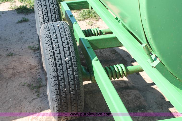 image for item H1504 Shop built 550 gallon fuel tank trailer